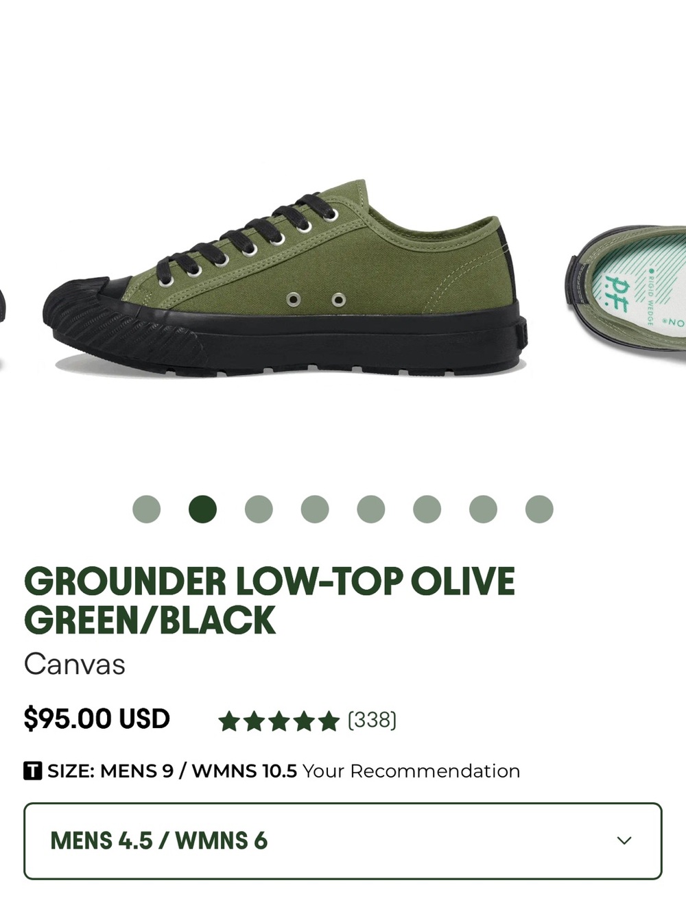 PF FLYERS like new size 6
